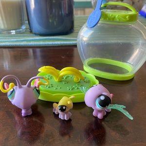 Littlest Pet Shop LPS Bug Family
